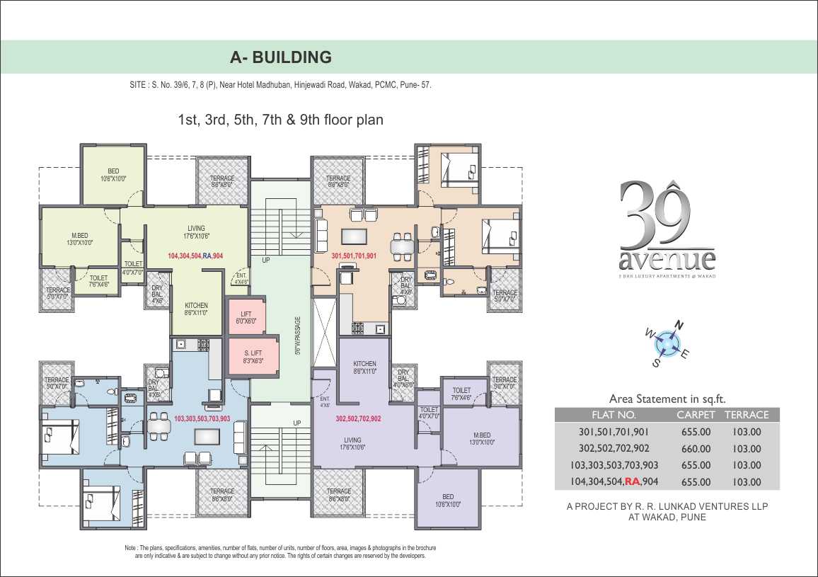 39 Avenue Building A Floor Plan