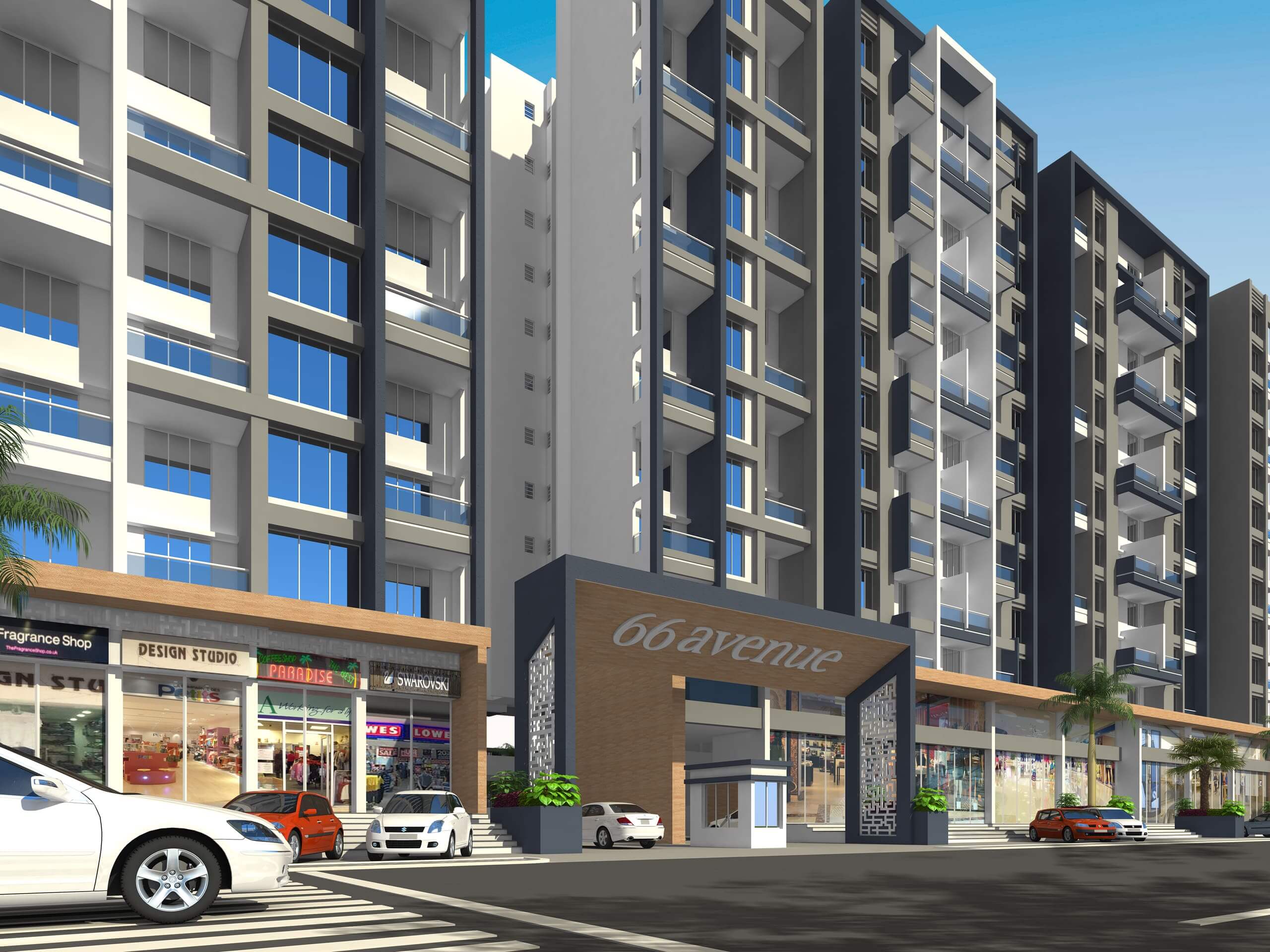 66 Avenue, Pimple Nilakh, Pune. Premium 3 BHK flats in pune