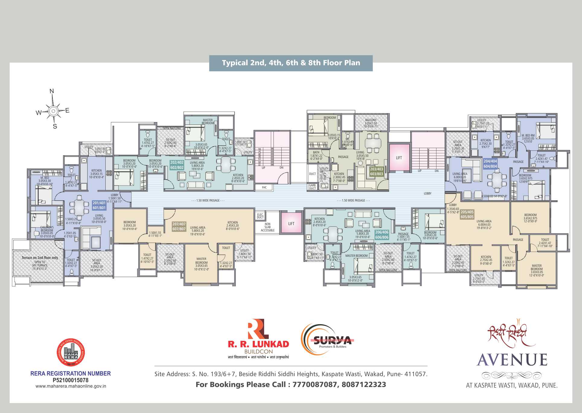 Riddhi Sidhi Avenue Floor Plan 1