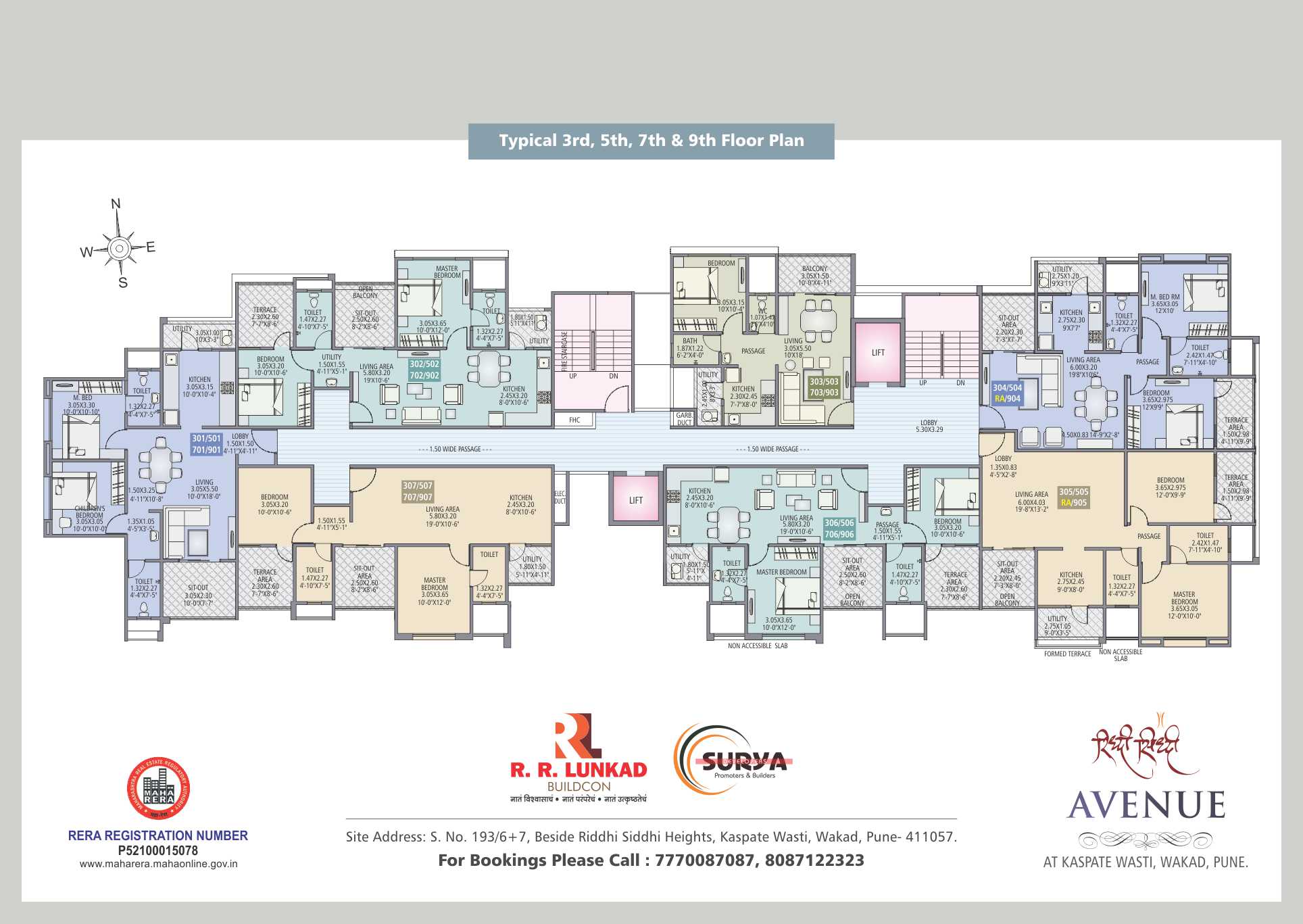 Riddhi Sidhi Avenue Floor Plan 2